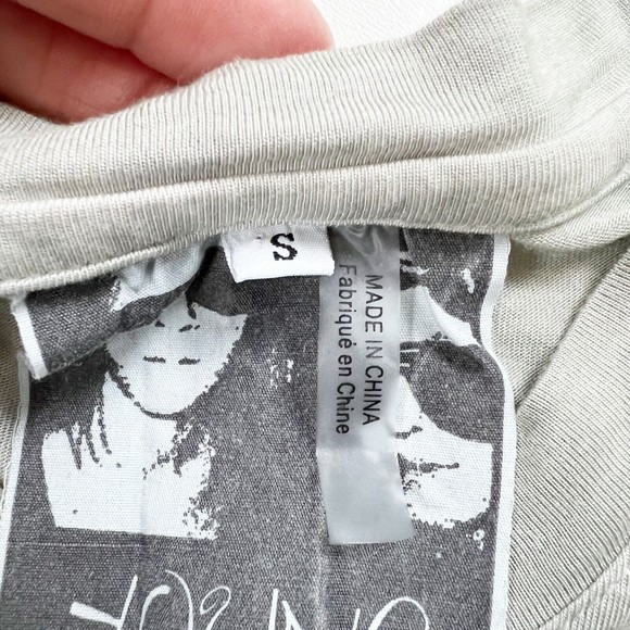 Young Fabulous & Broke Dip Dye Orange Blue Grey Ombre Tank Top Racer Back Sz S - Picture 6 of 10